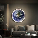 Axyaa LED Moon Wall Lamp: Bedroom Living Room Indoor Decor Lighting