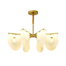 Axyaa U-Type Milk White PE Pendant Lamp