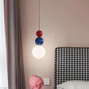 Axyaa Blue Resin Pendant Lamp - Modern Minimalist Home Decor Lighting