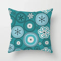 Axyaa Abstract Line Flower Print Pillowcase