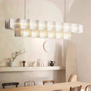 Axyaa Nordic LED Chandelier | Minimalist Acrylic Lamp for Living Room, Bedroom, and Lobby
