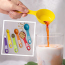 Axyaa Kitchen Measuring Spoon and Cup Set for Baking and Cooking