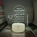 Axyaa Love Design RGB 3D Night Light for Bedroom Desktop Decor