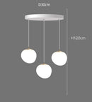 Axyaa LED Ring Pendant Light Chandeliers for Living Room Dining Room Indoor Lighting