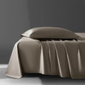 Axyaa 1200TC Egyptian Cotton Flat Sheet - Hotel Quality Ultra Soft Comfor Bed Linen