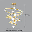 Axyaa Modern Pendant Lights LED Chandelier for Stylish Dining Room Lighting