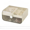 Axyaa Acrylic Jewelry Box Organizer for Necklace Earrings Rings Storage