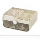 Axyaa Acrylic Jewelry Box Organizer for Necklace Earrings Rings Storage