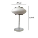 Axyaa Nordic UFO Glass Table Lamp for Bedroom, Living Room, Study