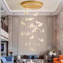 Axyaa Modern Dine Room Pendant Lights Indoor LED Chandelier Ceiling Lamp