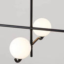 Axyaa Nordic Metal Chandelier Glass Pendant Light