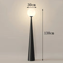 Axyaa Minimalist LED Floor Lamp - Remote Control Dimming Vertical Light