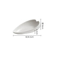 Axyaa Heart Shaped Fish Plate Set - Restaurant Tableware