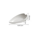 Axyaa Heart Shaped Fish Plate Set - Restaurant Tableware