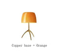 Modern Glass Table Lamp LED Light Bauhaus Design by Axyaa - Bedroom Living Room Lighting