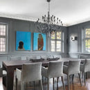 Axyaa Summer Fruit Chandelier Pendant Light - Elegant Living Room Suspension Lamp