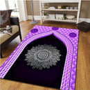 Axyaa Muslim Prayer Non-slip Carpet Room Mat for Kitchen Bathroom Floor