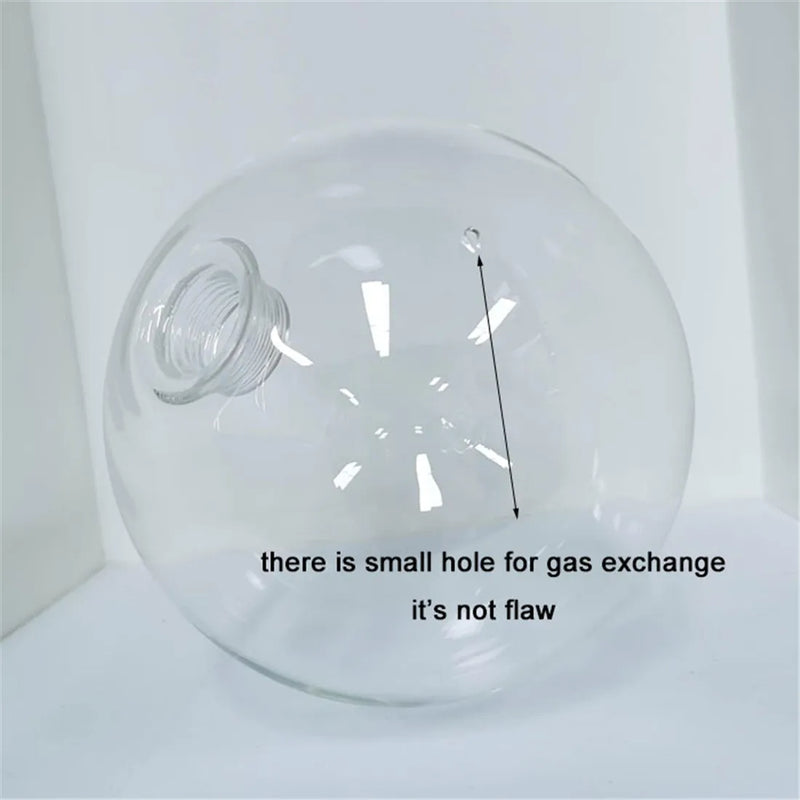 Clear Glass Sphere G9 Lamp Cover for Axyaa Lighting Fixture