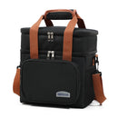 Axyaa Insulated Lunch Tote Bag with Aluminum Film for Outdoor - Large Capacity Square Thermal Bag