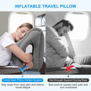 Axyaa Inflatable Neck Pillow for Travel and Office Naps