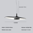 Axyaa Resin Pendant Lamp: Nordic Style Irregular LED Hanging Chandelier