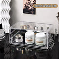 Axyaa Clear Acrylic Makeup Organizer Drawer Stackable Storage Jewelry Box
