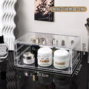 Axyaa Clear Acrylic Makeup Organizer Drawer Stackable Storage Jewelry Box