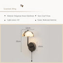 Axyaa Light Luxury Stone Wall Lamp for Bedroom Living Room_BG
