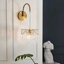 Axyaa Crystal LED Luxury Wall Lamp: Modern, Minimalist & Nordic Indoor Lighting