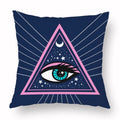 Axyaa Tarot Black Pillowcase 45x45cm for Home Decor and Living Room