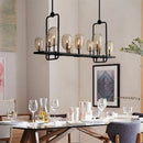 Axyaa Retro Kitchen Pendant Light for Coffee Bar Restaurant - Industrial Glass Hanging Lamp
