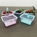 Axyaa Mini Storage Baskets Set in Macaron Colors for Desktop & Bathroom Organization
