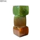 Axyaa Geometric Glass Vase for Stylish Flower Arrangement and Table Decoration