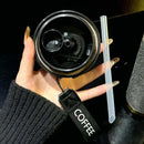 Axyaa Titanium Thermal Water Bottle: Double Wall Vacuum Insulated Stainless Tumbler