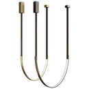Axyaa Designer Shaped Belt Pendant Light for Modern Living Room and Restaurant