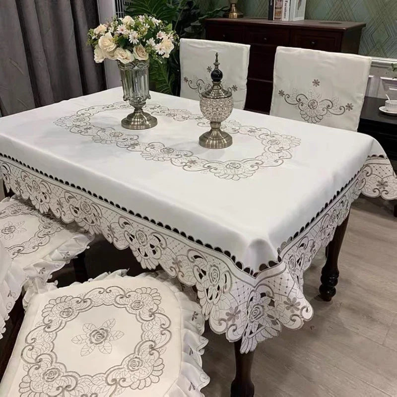 Axya Modern Minimalist Polyester Fabric Tablecloth