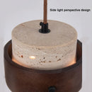 Axyaa LED Stone Chandelier for Home Bedroom Dining Room Living Room