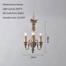 Axyaa Retro French Style Chandelier for Kitchen Living Room & Restaurant