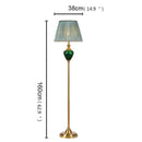 Axyaa Modern LED Dimmer Floor Lamps | Ceramic Decorative Design for Living Room