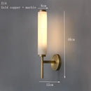 Axyaa Marble LED Wall Light Modern Wall Lamp for Living Room Bedroom