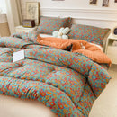 Axyaa Floral Printed Winter Quilt for Double Bed - Soft & Warm Comforter