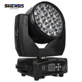 Axyaa Beam+Wash 2Pcs 19x15W RGBW Zoom Lighting DMX Control - Perfect for Disco, Stage Events