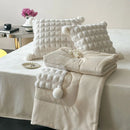 Axyaa Pillow Blanket: Dual Use Nap & Car Blanket for Winter Comfort