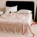 Axyaa Bamboo Fiber Jacquard Double-layer Gauze Cold Blanket Towel Quilt