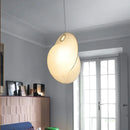 Axyaa Silk Japanese Retro Chandelier - Elegant Curved Design Pendant Lights
