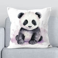Axyaa Cartoon Panda Sofa Cushion Cover - Luxury Home Decor