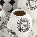 Axyaa Large Ceramic Vase for Flower Arrangement and Hydroponic Displays