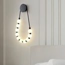 Axyaa Modern Necklace Wall Lamp for Chic Room Decoration