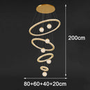Axyaa Crystal Stair Chandelier for Modern Indoor Lighting