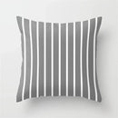 Axyaa Geometric Grey Pillowcase Set